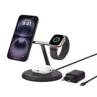 ราคา BoostCharge Pro WIZ023thBK/WIZ023thWH 3-in-1 Magnetic Wireless Charging Stand with Qi2 15W nd filter iphone ไม้ insta 360 3 เมตร หน้าจอไอโฟน x เคส tagi บอร์ด ไอโฟน 11 พ (1733010362496550092)