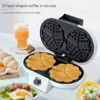 ราคา [พร้อมส่ง] เครื่องทำวาฟเฟิล รูปหัวใจคู่ SOKANY 1000W Double Heart Shaped Waffle (1733203406398064370)