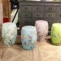 ราคา สตูลแต่งหน้า สไตล์จีน สตูลแต่งหน้า วัสดุเซรามิก สตูลกลอง สไตล์โบราณ สตูลนั่ง สตูลกลม เหมาะสำหรับโต๊ะเครื่องแป้งและโต๊ะเครื่องแป้ง diy (1732770190337541127)