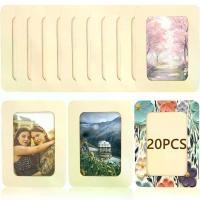 ราคา กรอบรูปไม้ SS20 ชิ้น สำหรับงานฝีมือ กรอบรูปไม้ DIY ไม่เสร็จ กรอบรูปไม้เนื้อแข็งสำหรับรูปขนาด 4 x 6 นิ้ว ขาตั้งกรอบรูปไม้สำหรับงานฝีมือ ทำสี งานศิลปะ (1733402940293875532)