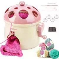 ราคา เครื่องถักไหมพรมรูปเห็ด DIY ปี 2026 เครื่องถักไหมพรมขนสัตว์แบบ 32 เข็ม สินค้าใหม่ สำหรับถักเสื้อกันหนาว ผู้ใหญ่และเด็ก ถักมือ (1733434200667751450)