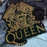 ราคา Queen วงร็อค ตัวรีดติดเสื้อ อาร์มรีด อาร์มปัก ตกแต่งเสื้อผ้า หมวก กระเป๋า แจ๊คเก็ตยีนส์ Embroidered Iron on Patch ไซส... (1732735444209861904)
