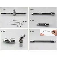 ราคา 46 ชิ้น 2 หุน ขนาด 1/4" ช่าง กล่องแดง hand tools ประแจ อเนกประสงค์ ได้ ทุก เบอร์ ประแจปอนด์ snap ด้าม ขัน ปอนด์ ชุด บล็อก เล็ก ratchet wrench กุญแจ เครื่องมือ ช่าง ชุด (1733136229334943153)