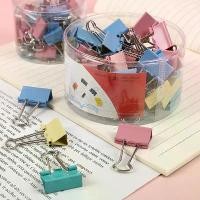 ราคา Large Colorful Binder Clips Ticket Clips Swallowtail Clips Phoenix Tail Clips Small Office Supplies (1733420181864613880)