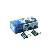 ราคา Bantex คลิปหนีบกระดาษ ที่หนีบกระดาษ คลิปหนีบ สีดำ มี 6 ขนาด 15/ 19/ 25/ 32/ 41mm คลิปหนีบ คลิปหนีบ2ขา 12ชิ้น/กล่อง Binder Clips (1732126266573883503)