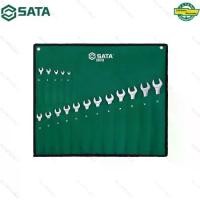 ราคา SATA ชุดประแจปากตาย 17 ชิ้น ประแจแหวนข้าง-ปากตาย 17pcs Full Polish Offset Combination Wrench set (1732925529937183895)