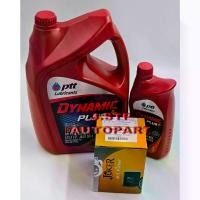 ราคา [พร้อมส่ง] SET PTT DYNAMIC PLUS 15w-40 ขนาด 7 ลิตร(6+1 ลิตร)+กรองเครื่อง Oil Filter MITSUBISHI STRADA สตาร์ด้า 2.5 ,L200 CYCLONE JOKER (1733006258144184269)
