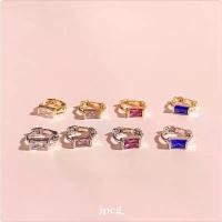 ราคา JPEG - Cubic - Small Gem Huggie Hoop Earring (1733026229711308065)