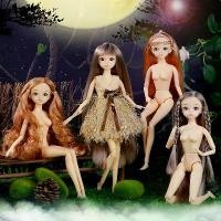 ราคา 30cm Yitian Barbie Doll Naked Body 3D Real Eyes 26 Joints Cake Baking Decoration Dress-Up Princess (1733120548775954236)