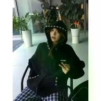 ราคา 8925 # Real Price (Back Ribbon + Embroidery + Pure Cotton and Milk Silk Blend) Extra Large Size 150kg Pearl Sweatshirt (1733307766382036899)