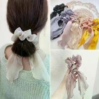 ราคา Large flower style hair bands Printed hair accessories, ribbon bows, hair ropes (1733387628508644475)