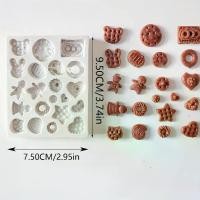 ราคา 3 Silicone Chocolate Biscuit Mold Sets, Mini DIY Handmade Jewelry Casting Tools, Simulated Biscuit Pendant, Aromatherapy Candle Making, Shoe Decoration, Rectangular Shape, Art Supplies (17334245203734