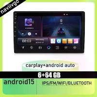 ราคา เครื่องเล่นติดรถยนต์ Android, Naviivgo, 10 นิ้ว, RAM 6 + ROM 64G, Android15 CarPlay และ Android Auto, จอแสดงผล 2 Din, หน่วยหัว Android, เสียง Android, การนำทาง GPS, วิทยุ, ฟังก์ช (1732615659998643418)