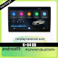 ราคา เครื่องเล่นติดรถยนต์ Android, Naviivgo, 10 นิ้ว, RAM 6 + ROM 64G, Android15 CarPlay และ Android Auto, จอแสดงผล 2 Din, หน่วยหัว Android, เสียง Android, การนำทาง GPS, วิทยุ, ฟังก์ช (1732615473529455834)
