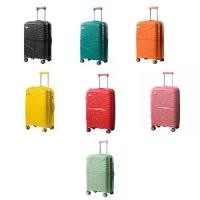 ราคา กระเป๋าเดินทางขนาด 20 นิ้วPP 100% สีเขียว ทนทานที่สุด TSA LOCK ซิปกันขโมย 4 ล้อ ล้อคู่ กระเป๋าล้อลาก กระเป๋าขึ้น (1733362461900769218)