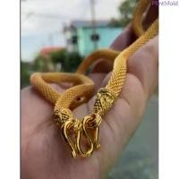 ราคา สร้อยคอซีฟองเนื้อนอกทองเนื้อในทองเลเซอรทองแท้ทนยันตะขอ ฟรีตลับ สินค้าขายดี แม็กกี้บาส สร้อยคอ chrome heart jewellery เจน สร้อยmqt (1733302583211951701)