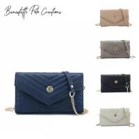 ราคา ABenedetti POLO Creations Jean Clutch Bag, Synthetic Leather, Detachable Strap (1733123830126052412)