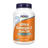 ราคา Now Foods Ultra Omega 3 500EPA/250DHA Fish Oil 1000 mg180 Softgels (1732964265387787388)