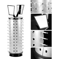 ราคา Soap Scrub Bath Shop fei-ตู้โชว์แว่นตาแบบมีล้อเลื่อน ที่แขวนโชว์แว่นตา คอนโดโชว์แว่นตา ใส่แว่นตาโชว์ได้ 36 อัน ทรงกลมประกอบง่าย (1732936552151548932)