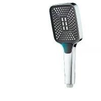 ราคา Large Panel Square Pressure-Boosting Shower Head Bath Shower Set with Hose ฝักบัว แรง ดัน สูง ของ แท้ (1733292116620445114)