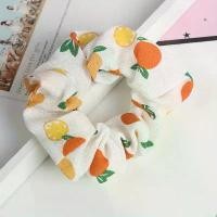 ราคา ที่คาดผมพิมพ์ลายการ์ตูนผลไม้ ผ้า 5 ชิ้น/เซ็ต Scrunchie ยางรัดผม ที่มัดผมหางม้า (1732166668046075092)