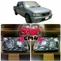 ราคา whitex74 COD ไฟหน้าเพชร ISUZU DRAGON EYE ปี 1999-2001 ซ้าย ขวา (1733128049404314699)