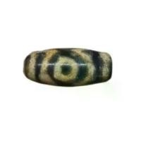 ราคา จี้หินธิเบต หินทิเบต หิน Dzi โมรา ของสะสม เสริมโชค มงคล หินโบราณ Old Dzi Agate Eye Bead Gemstone Collection สร้อย ห้อย พระ เงิน (1733145961965847755)
