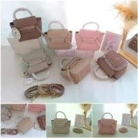 ราคา กระเป๋าถือพร้อมสายยาวCrosbodyหนังพียูลายepsomงานสวยๆ [พร้อมส่งในไทย] No.PP-1553 แบรนด์แท้Pimmy กระเป๋าร้านชิค คําแนะนําผลิตภัณฑ์ใหม่ของเดือนนี้ a day bag mini (1733298160751248903)