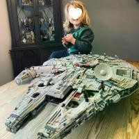 ราคา Compatible with LEGO Star Wars Millennium Falcon, building blocks, spaceship sets, assembly models, developmental toys, children's day gifts. (1733426482083366189)