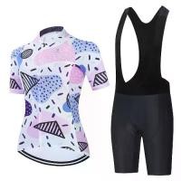 ราคา แบรนด์ ชุดปั่นจักรยานฤดูร้อน Tour de France สำหรับผู้หญิง แขนสั้น จักรยานเสือภูเขา เสื้อจักรยาน รุ่นทีม อุปกรณ์ปั่นจักรยาน ชุด วอร์ม รุ่นทีม สำหรับผู้หญิง แขนสั้น จักรยานเสือภูเขา (1732884370879251861
