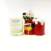 ราคา คุณภาพดี คนไทยแนะนำ! เทียนหอม soy wax กลิ่น Sea Island Cotton (1732874596478977302)