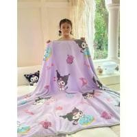ราคา [COD] [tiktok]Soft Fur Children's Blanket, Sanrio Melody Kuromi Cartoon, with Cloth Bag, Super Cute, Available for Delivery in Thailand. ✔️ ✔️ (1733219243865703498)