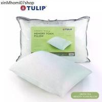 ราคา ☉Tulip หมอนหนุน Green Tea Memory Foam หมอนหนุนสุขภาพ หมอนหนุนอบกลิ่นชาเขียวธรรมชาติ ช่วยดูดซับกลิ่น ทำให้ผ่อนคลาย▲ (1733457381387502609)