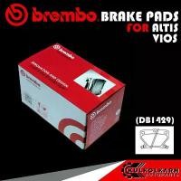 ราคา BREMBO ผ้าเบรคหลัง TOYOTA COROLLA ALTIS 2001-2007, SOLUNA VIOS 2004-2007 (CERAMIC) (P83 052C) (1732798453256455177)