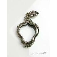 ราคา GAR8Whitebrass Garuda8 amulet casing 20x22mm กรอบพระ ไวท์บราส สำหรับพญาครุฑ พิมพ์เล็ก (1732929902955431139)