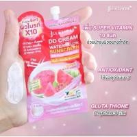 ราคา Jula's Herb DD cream watermelon จุฬาเฮิร์บ ดีดีครีมแตงโม SPF 50 PA + 1 กล่อง 6 ซอง COD (1733011014388450415)