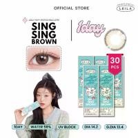 ราคา LEILA 1DAY 30ชิ้น SING SING BROWN คอนแทคเลนส์ DIA 14.2mm BC 8.7mm G.DIA 13.4mm 58% UV Blocking ใช้ได้ 1วัน (1732129773717587548)