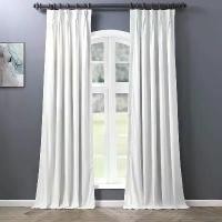 ราคา ผ้าม่านจีบตะขอเกี่ยวสั่งตัดผ้าม่านประตูหน้าต่าง กันแสง uv สีขาวสไตล์มินิมอล (1733131470376830136)
