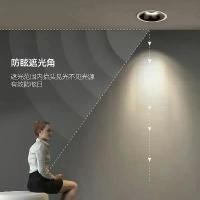 ราคา LED Recessed Anti-Glare Wall Washer Ceiling Light for Living Room, No Main Light, Concealed Small Hill Spotlight, Downlight for Home Use (1733474862716389188)