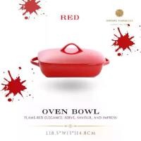 ราคา Dining Vaisselle - Oven Bowl ชามพร้อมฝาปิด เข้าเตาอบ ไมโครเวฟได้ L18.5 x W13 x H4.8 cm (1733473573943870851)