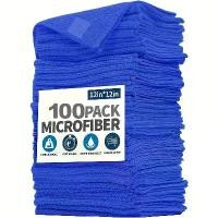ราคา [COD] Microfiber Cleaning Cloths Lint Free Microfiber Cleaning Towel Cloths Reusable Cleaning Towels Super Absorbent for Car Window (1733289833829336286)