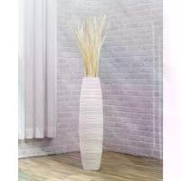 ราคา CODVasora Large Floor Vase แจกันไม้ทรงสูง แจกันทรงรักบี้ แจกันไม้มะม่วง แจกันมินิมอล ขนาด 8 x 35 นิ้วTikTok (1732832252027503756)