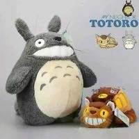 ราคา Studio Ghibli My Neighbor Totoro Cat Bus & Grin Totoro Plush Doll Soft Toys ตุ๊กตามือ สองลิขสิทธิ์ แท้ (1732931557568710192)