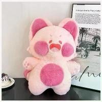 ราคา ตุ๊กตาตู้คีบ ตุ๊กตา Doodle cat สีชมพู ไซส์ 45 ซม. ตัวใหญ่นุ่มนิ่มมาก (1732851321080808692)