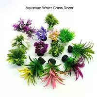 ราคา [COD] Small Size Aquarium Plants Ornaments Aquarium Fish Tank Plant Water Grass Decor Aquarium Decoration (1733212244811613333)