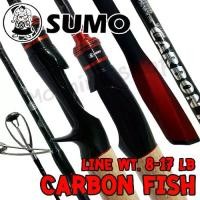 ราคา คันตีเหยื่อปลอม กราไฟท์ SUMO CARBON FISH (1731212080842442605)