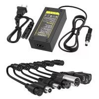 ราคา ที่ชาร์จแบตเตอรี่ 42V 2A Charger 7 Plugs Replacement for 36V Lithium Battery Power Adapter Supply Cord อะแดปเตอร์ไฟฟ้า (1733072338492490793)