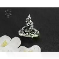 ราคา COD. THE MU แหวนพญานาคเงินแท้ เสริมอำนาจบารมี คุ้มครองภัย TM08 Fashion accessories #อย่าน้อยใจตัวเอง (1733119929590449509)