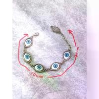 ราคา （จัดส่งจากประเทศไทย）. สร้อยข้อมือ แฟชั่น ลายดวงตา อีวิลอาย evil eye ดวงตาสวรรค์ ดวงตาปีศาจ มีหลายสีให้เลือก Fashion accessories #อย่าน้อยใจตัวเอง (1732921848044619194)