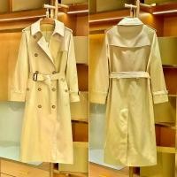 ราคา BBR Waterloo Version Extended Women's Trench Coat BUR Double-Breasted Kensington Chelsea Windproof Waterproof Coat (1733121298568741943)